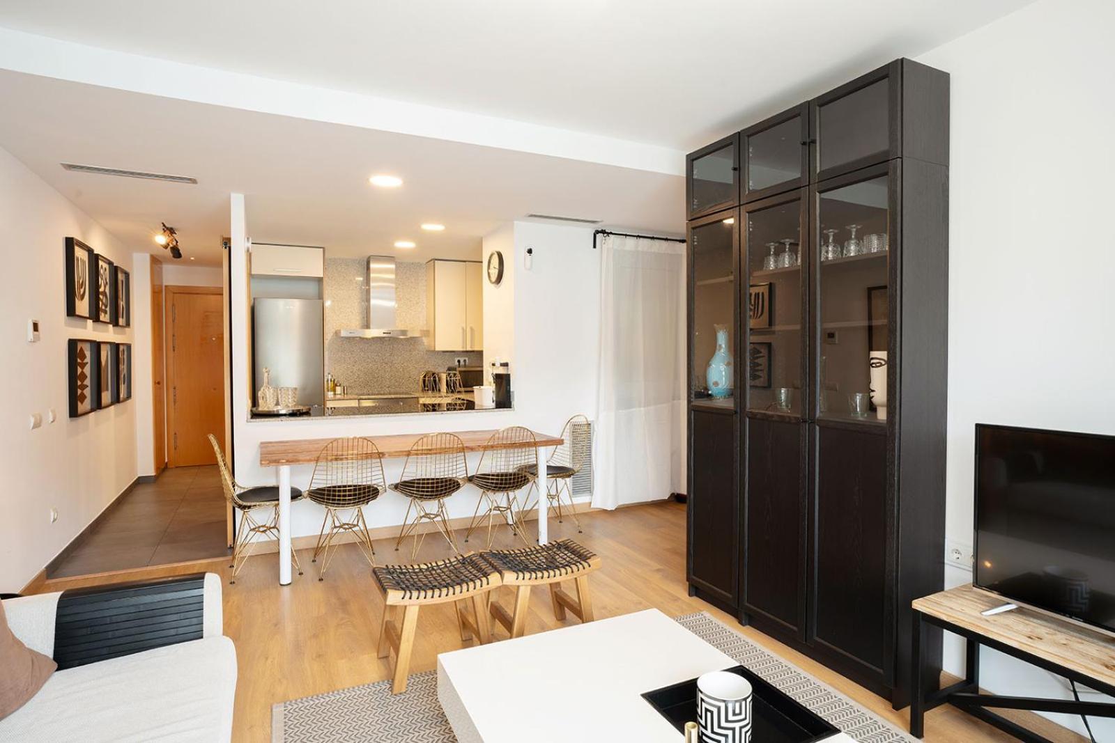 Modern Apartment Near Pl. Espana Barcellona Esterno foto