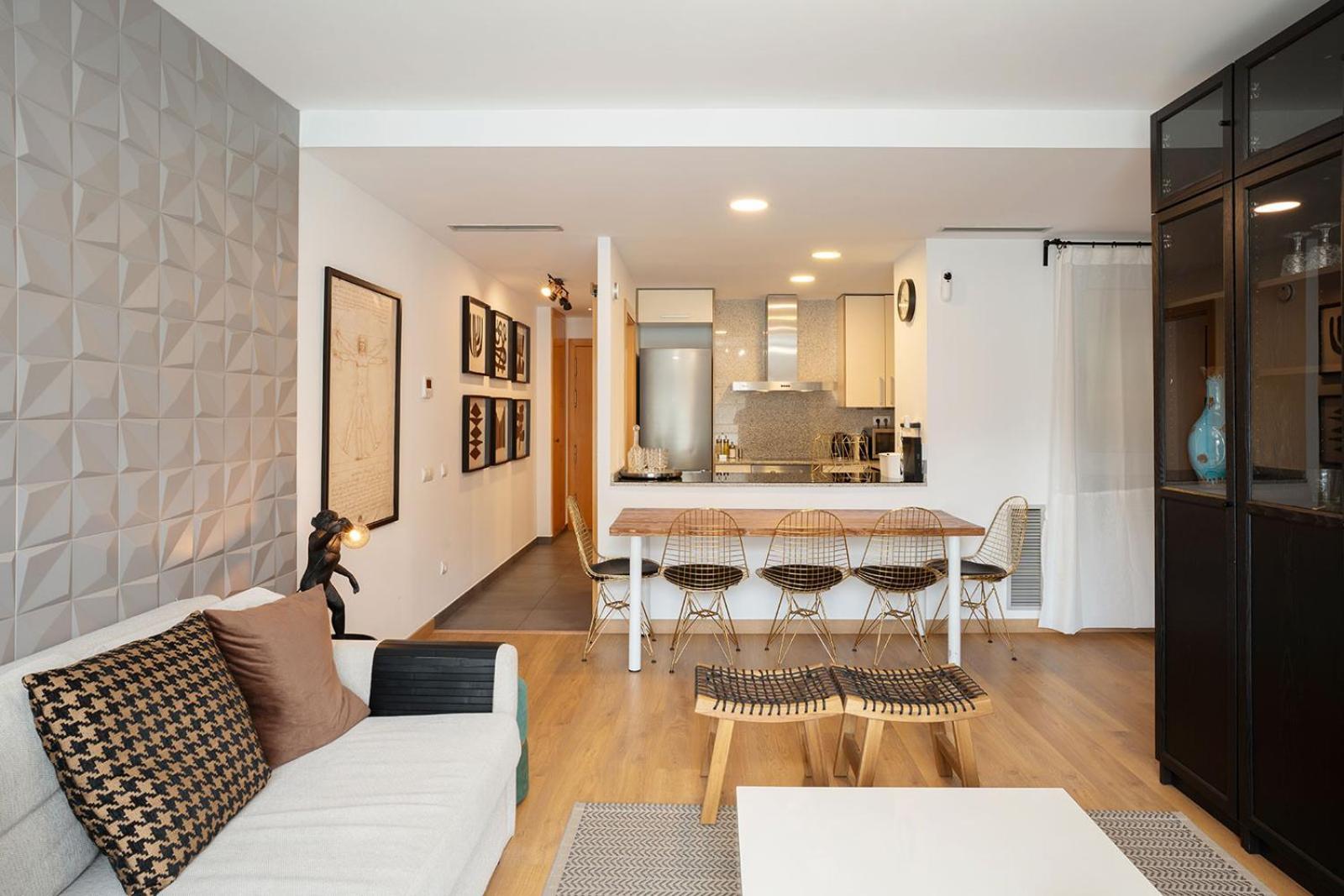 Modern Apartment Near Pl. Espana Barcellona Esterno foto
